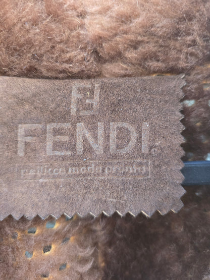 Montone vintage donna Fendi