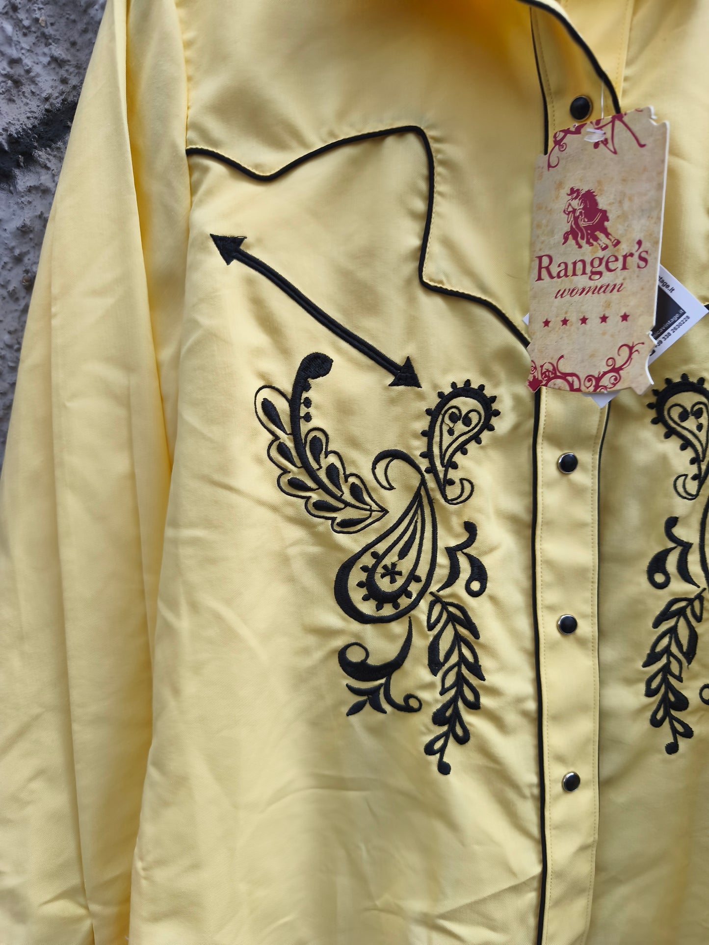 Camicia vintage manica lunga cowboy Ranger's
