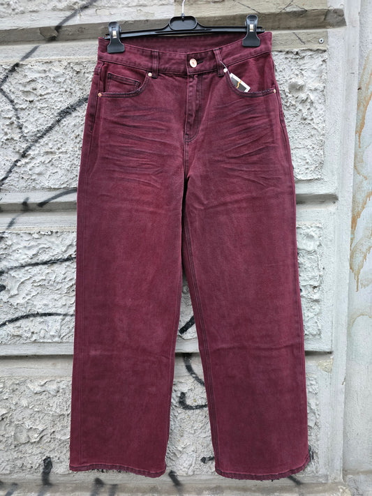 Jeans Sismica bordeaux