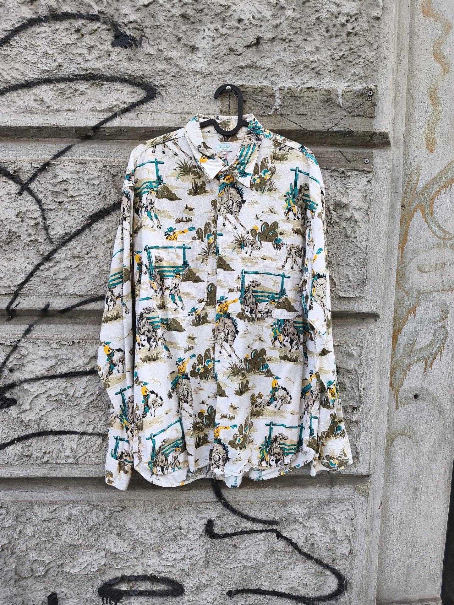 Camicia vintage Benetton anni '80