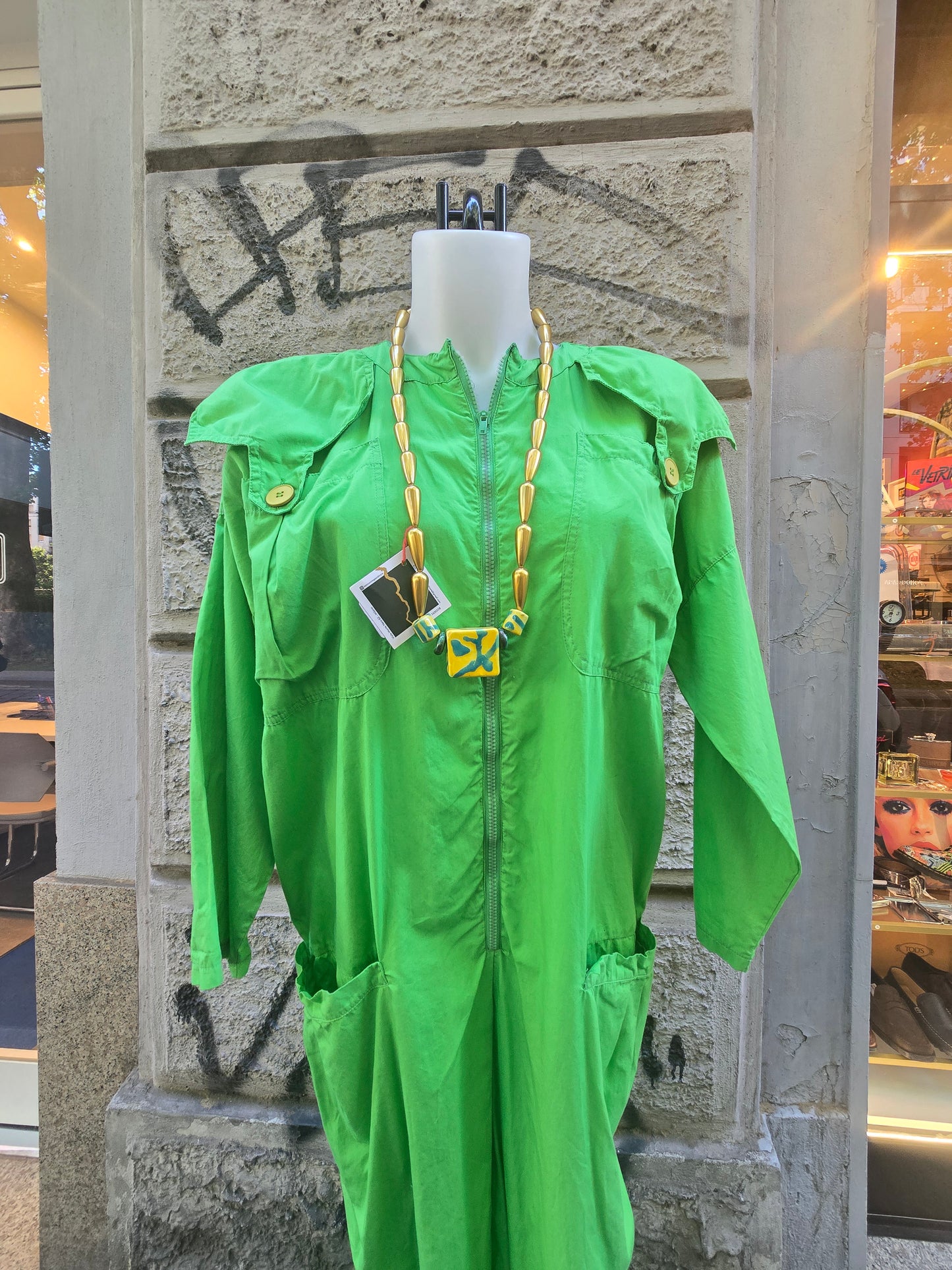 Tuta vintage in puro cotone