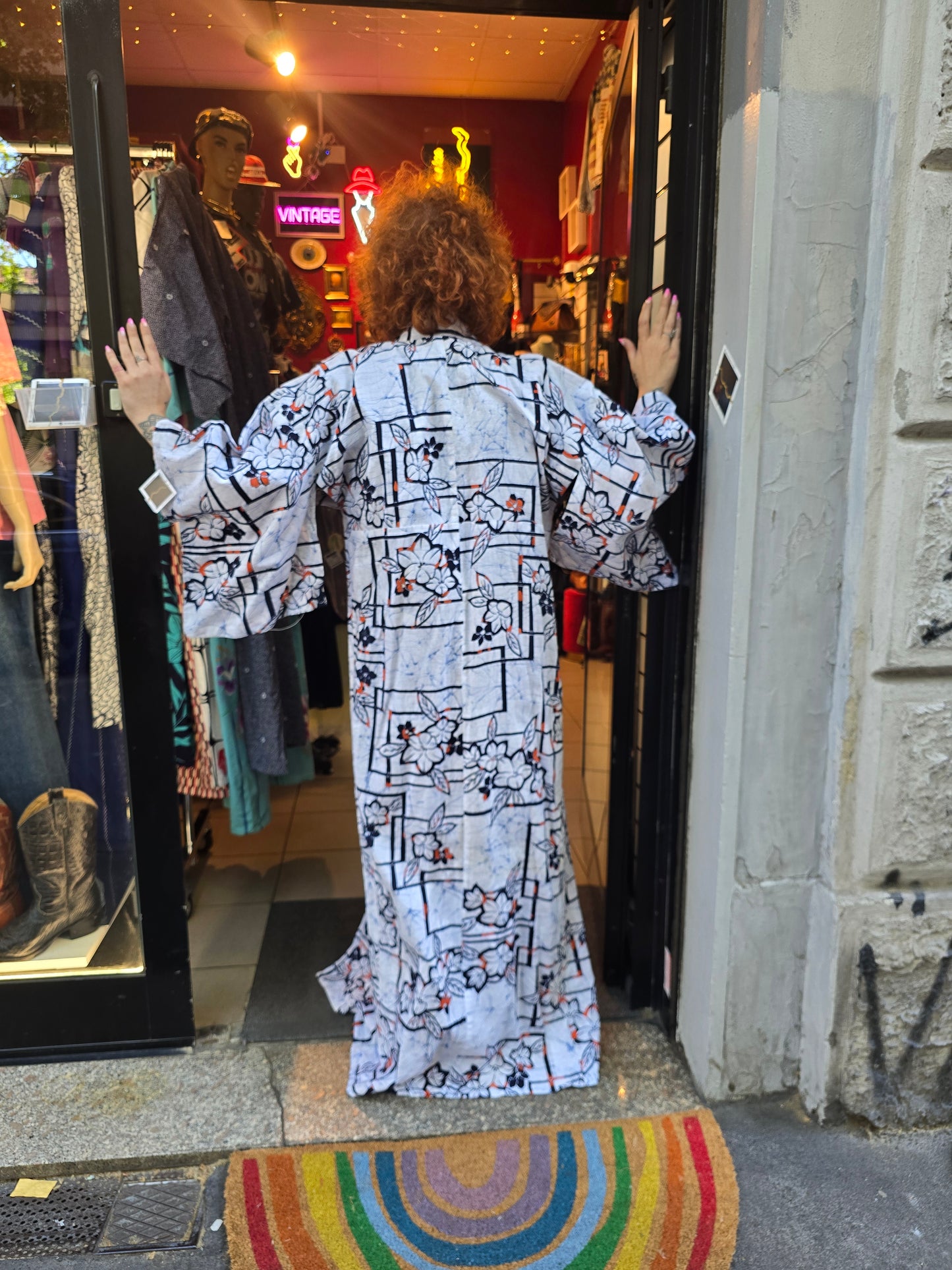 Kimono vintage in puro cotone