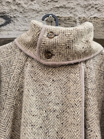 Cappotto vintage spigato donna