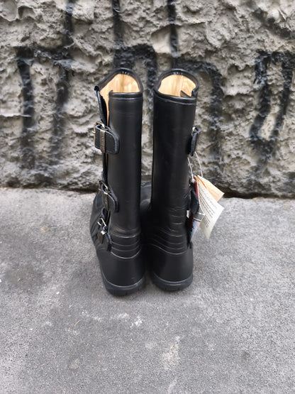 Stivali uomo neri numero 42 Sancho boots vintage nuovi