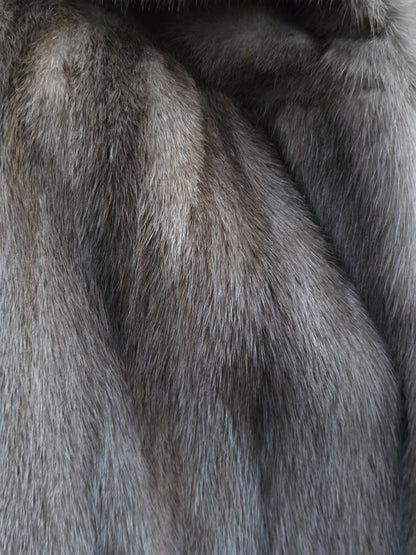 Pelliccia vintage donna in visone