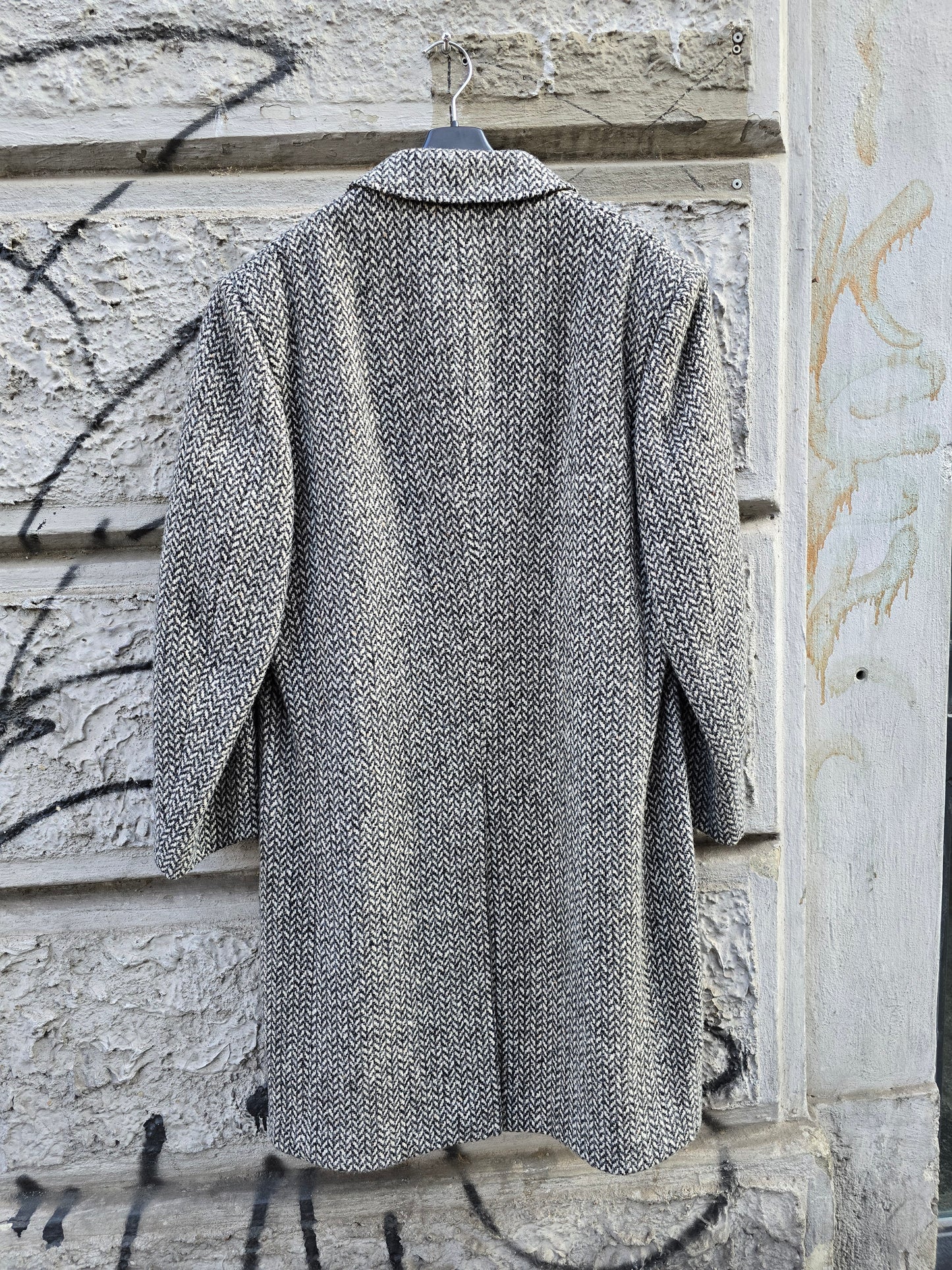 Cappotto vintage uomo spigato