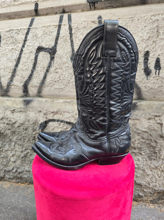Stivale nero Mexicana vintage nr 36