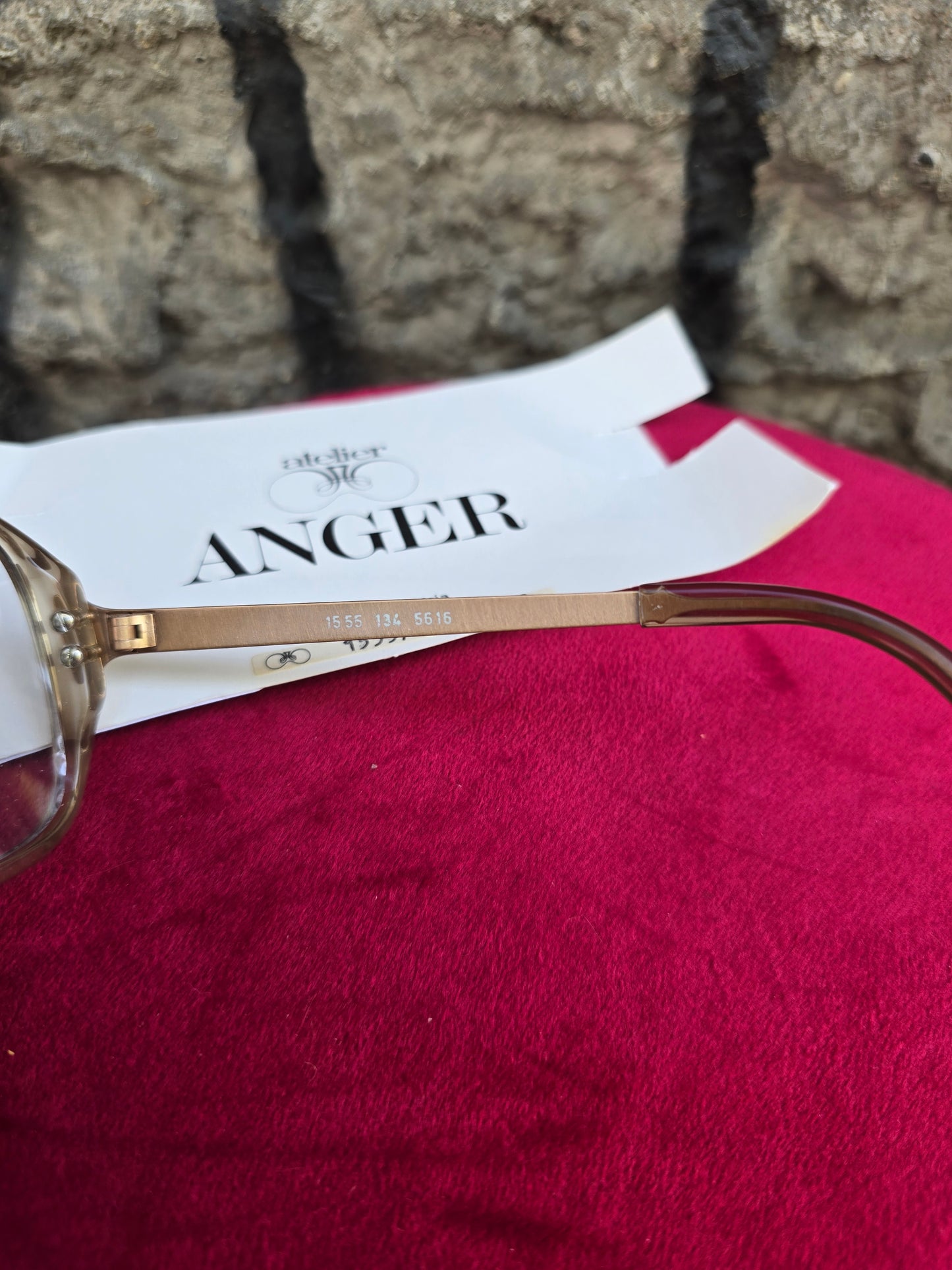 Occhiale vintage atelier Anger
