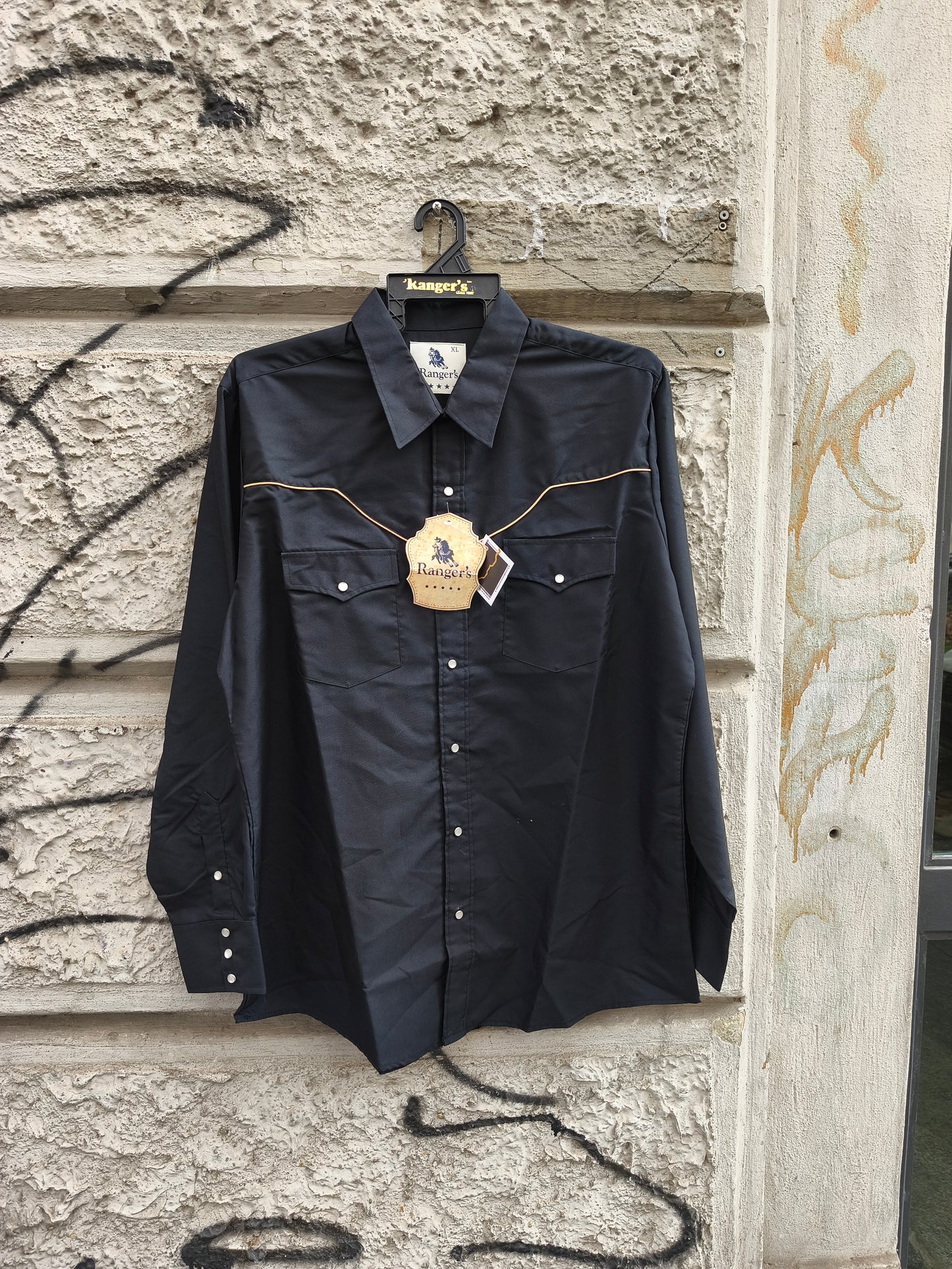 Camicia manica lunga vintage cowboy Ranger's