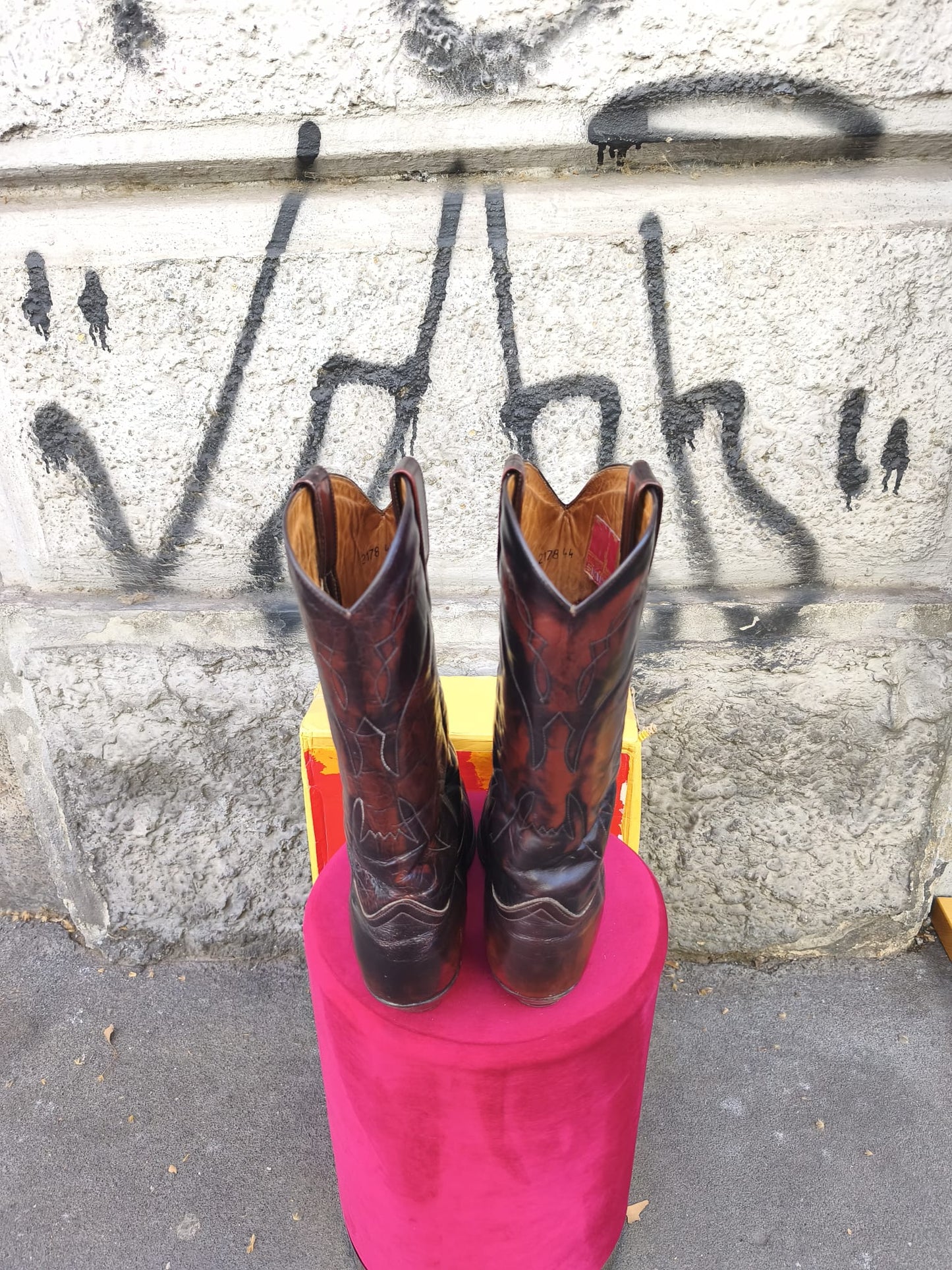Stivale vintage texano El Charro