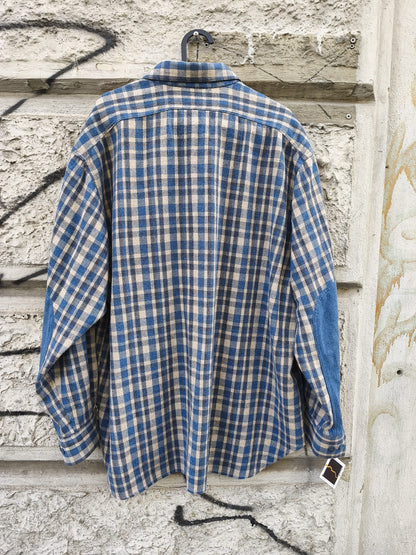 Camicia vintage texana Blueberry