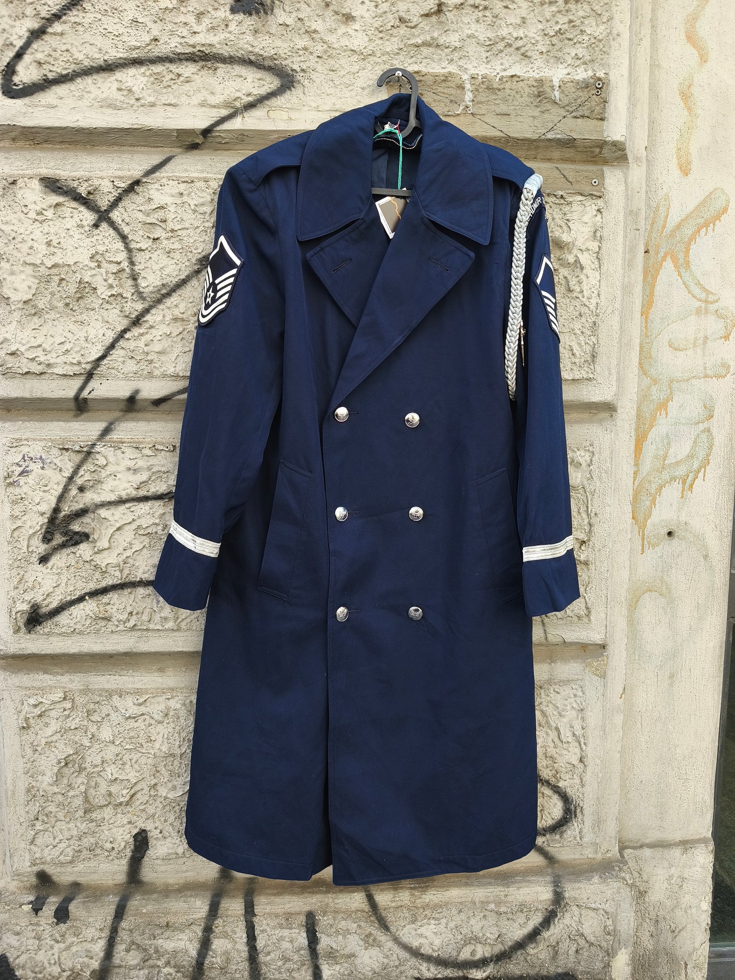 Cappotto doppiopetto blu anno 2009,  Guardia Onore United State Air Force