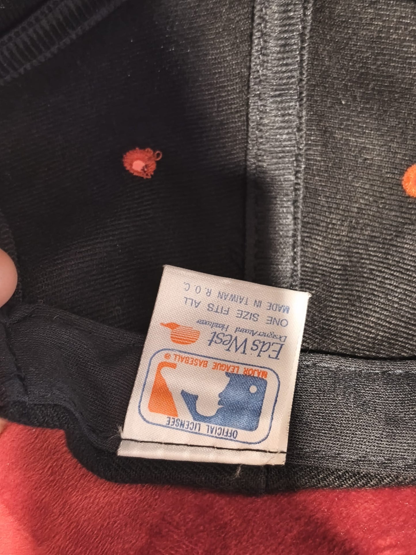 Cappello vintage da baseball Atlanta Braves anni 80 regolabile