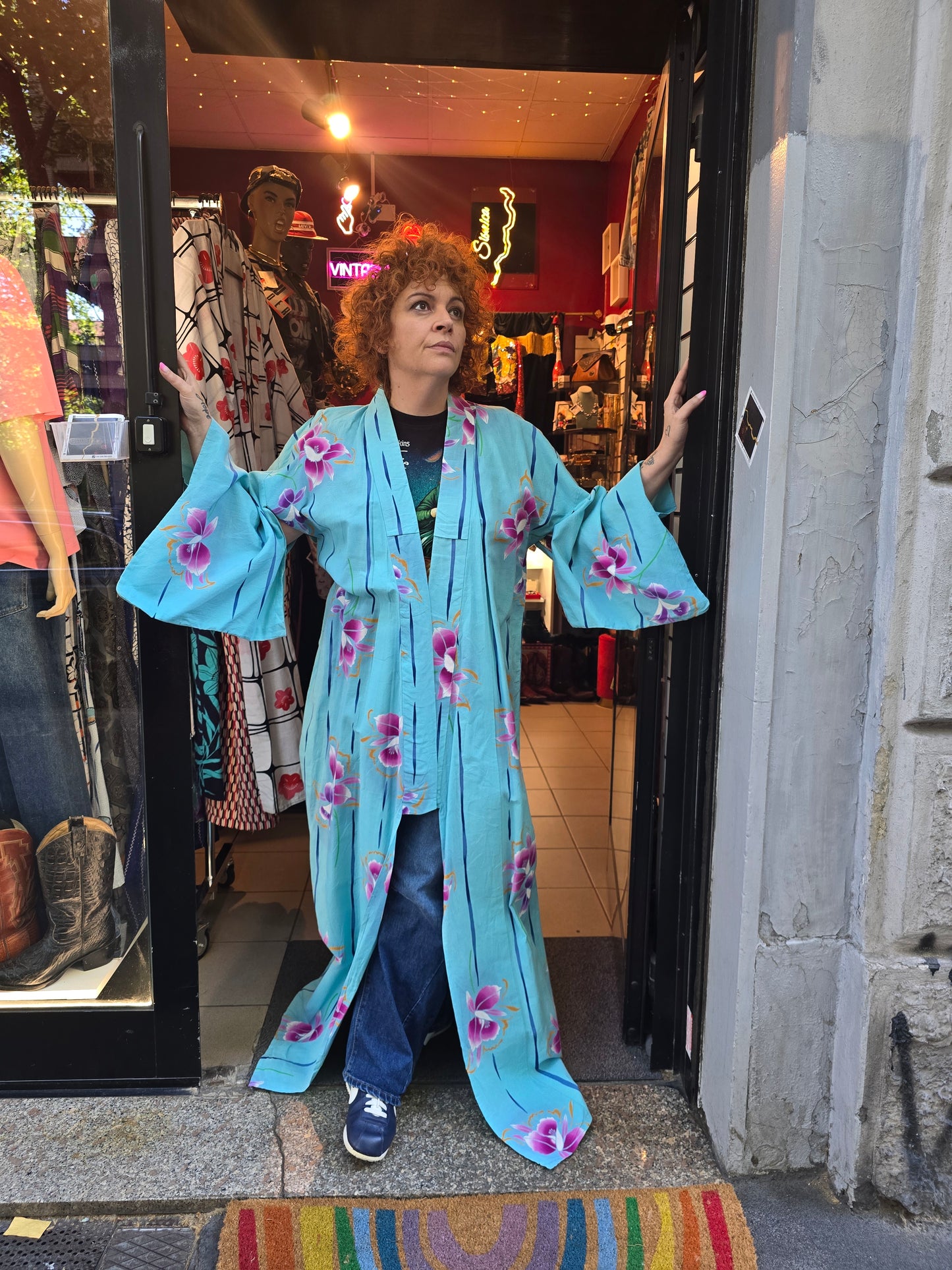 Kimono vintage in puro cotone
