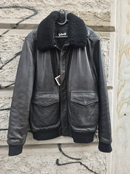Giacca in pelle Schott vintage