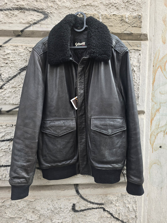 Giacca in pelle Schott vintage
