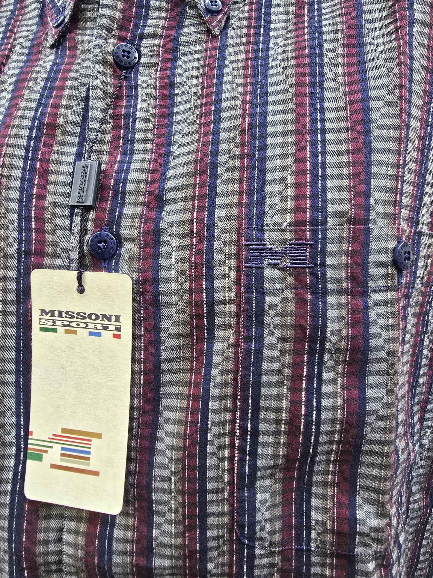 Camicia missoni vintage nuova