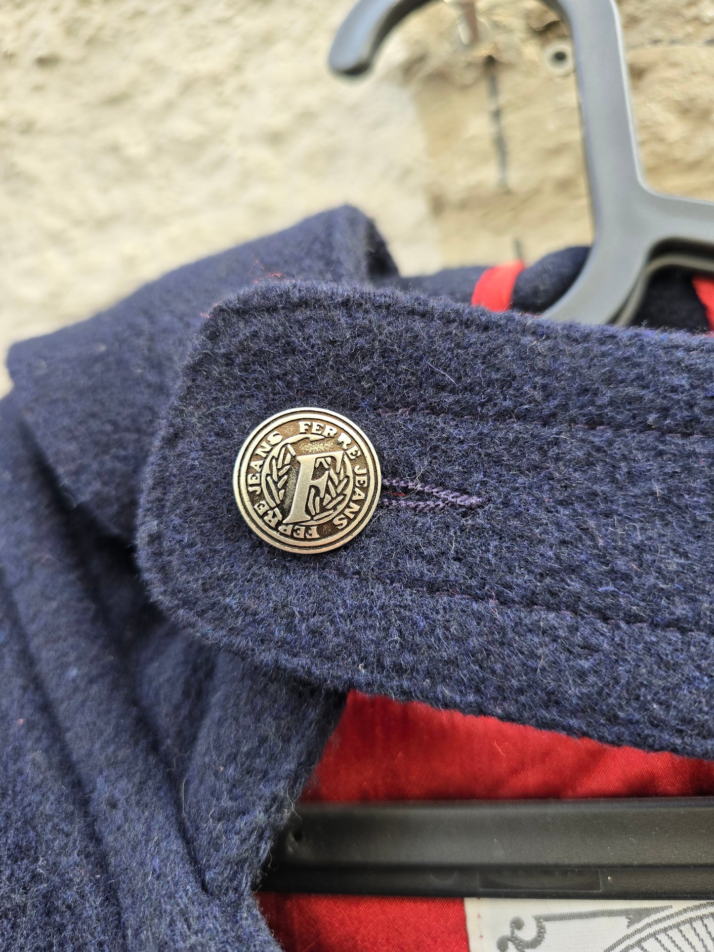 Cappotto vintage in lana Gianfranco Ferré Jeans