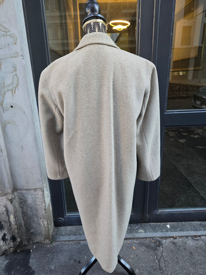Cappotto donna vintage in lana di alpaca