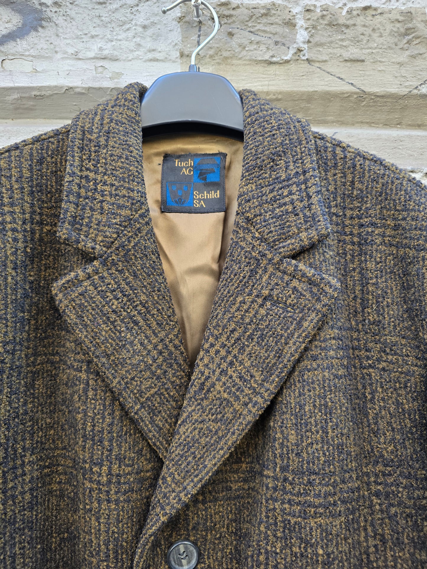 Cappotto uomo vintage pura lana vergine
