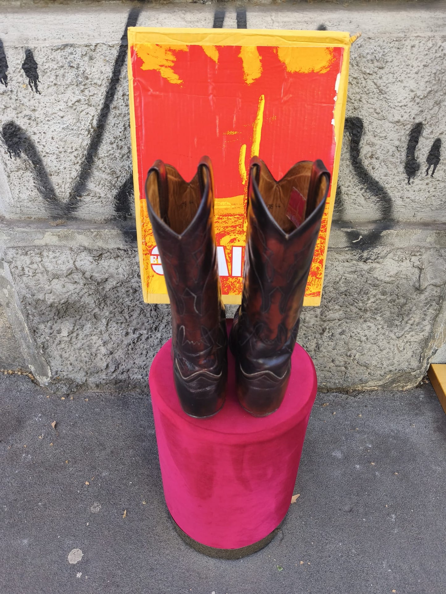 Stivale vintage texano El Charro