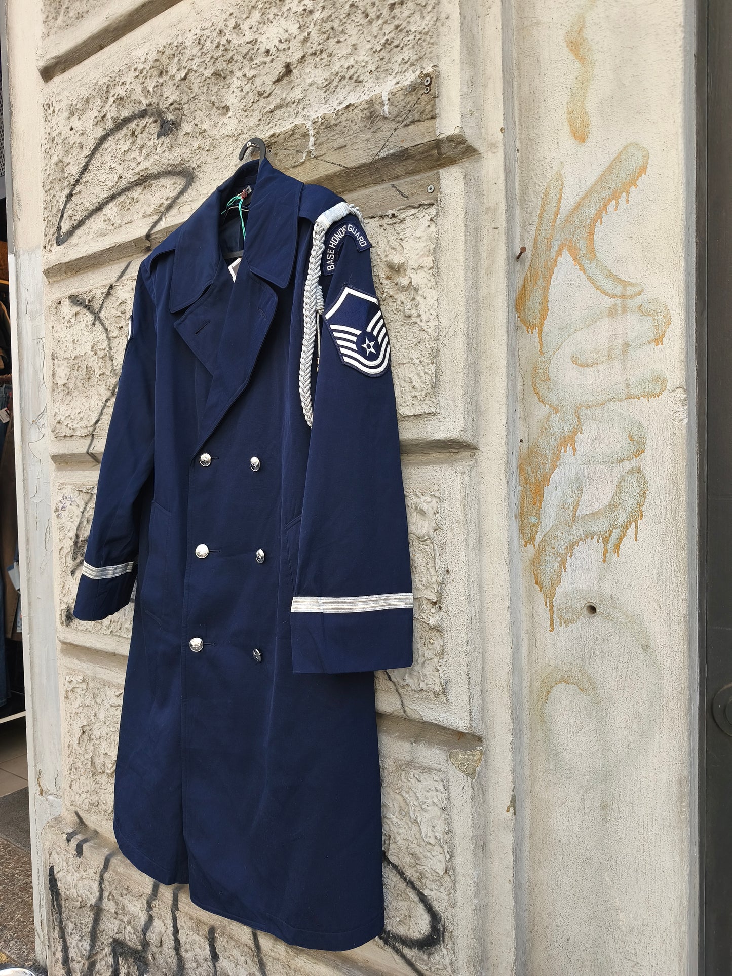 Cappotto doppiopetto blu anno 2009,  Guardia Onore United State Air Force
