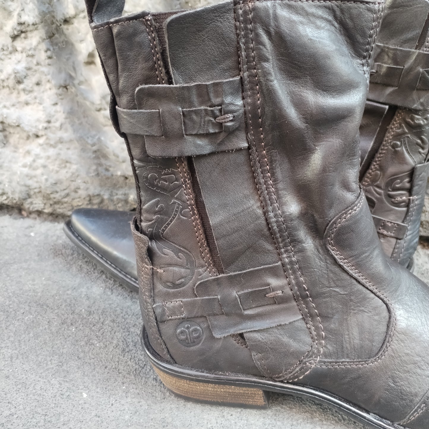 Stivali texani vintage Piston numero 41