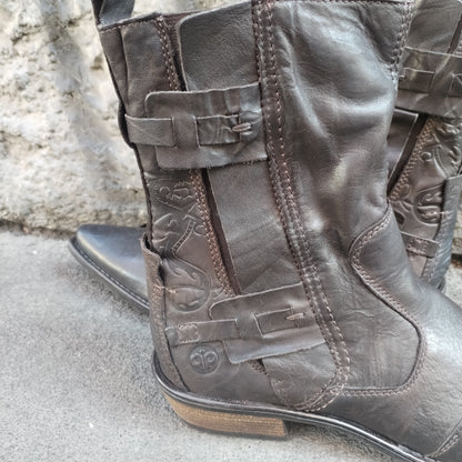 Stivali texani vintage Piston numero 41