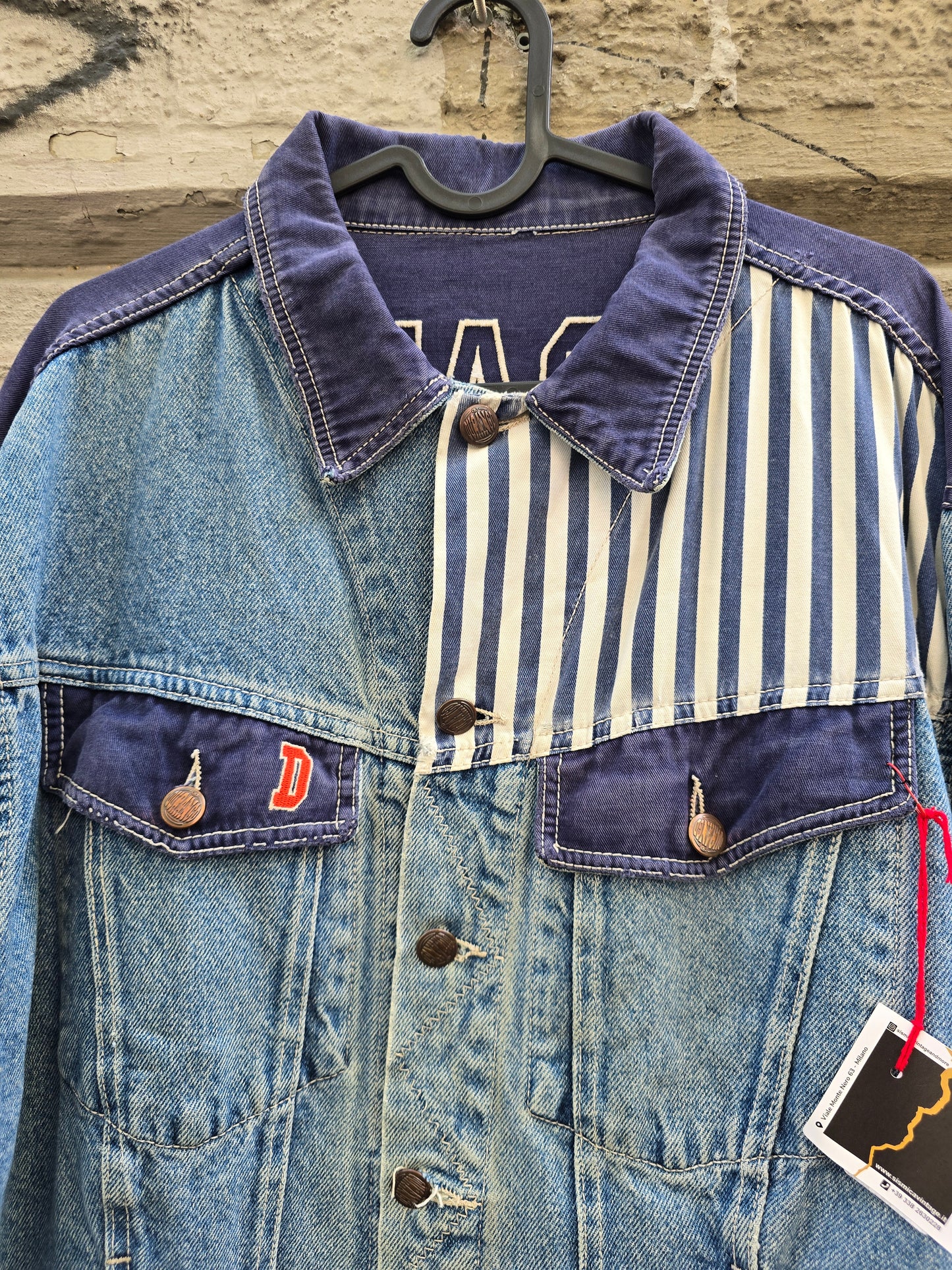 Giacca vintage in denim Durango