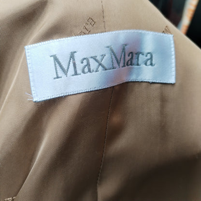 Cappotto donna vintage cammello Max Mara