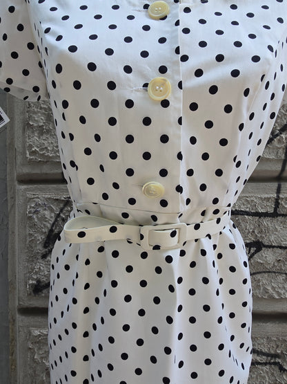 Abito vintage a pois