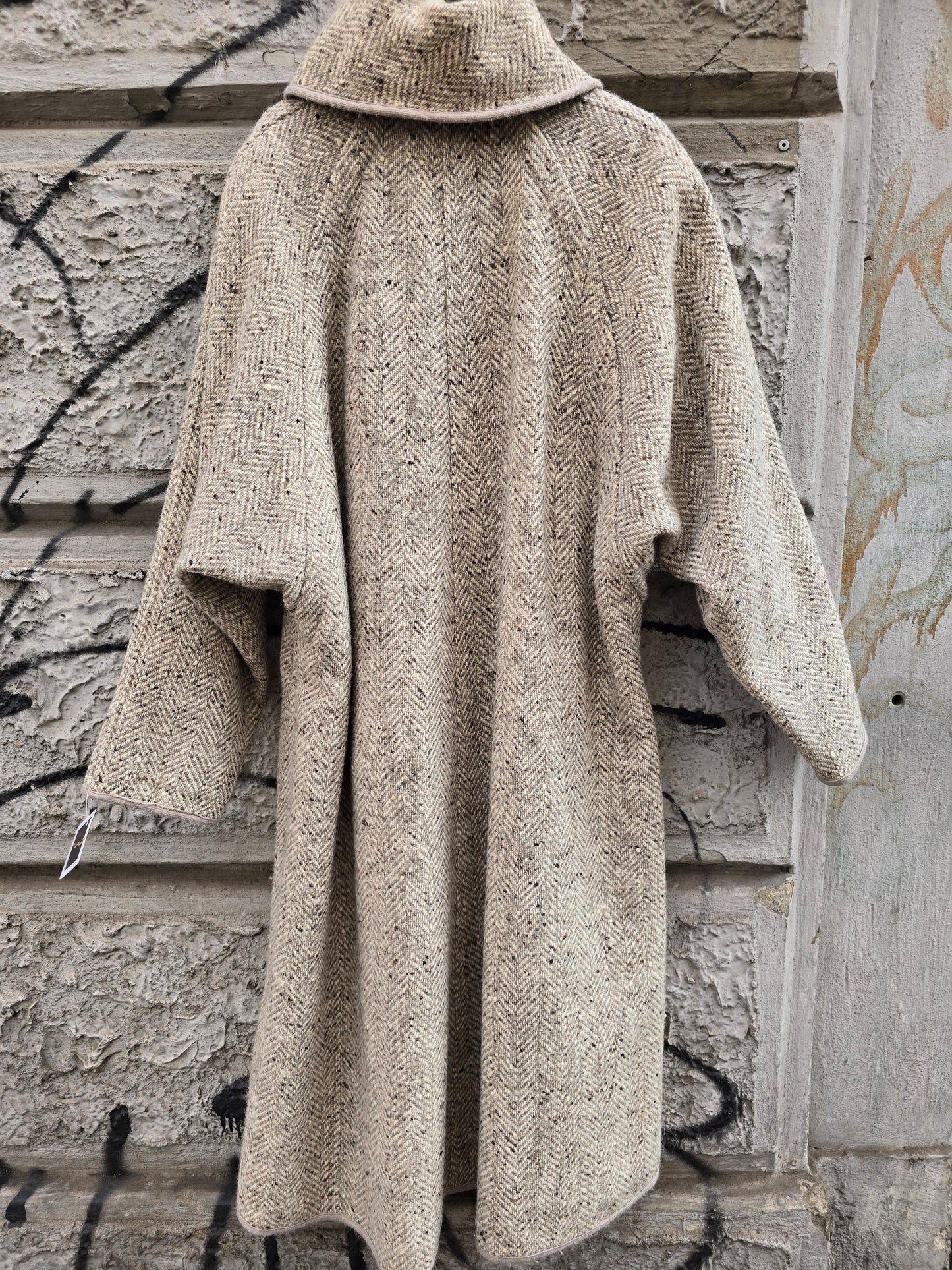 Cappotto vintage spigato donna