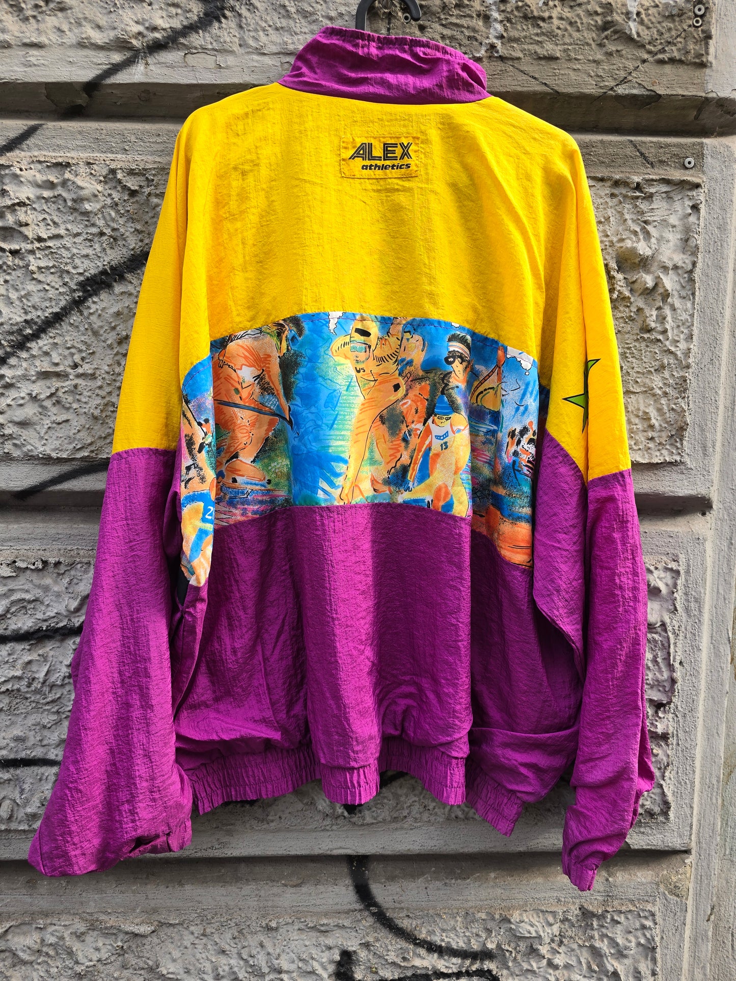 Felpa vintage  anni 80 acetata Alex