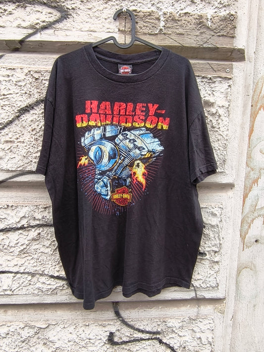 T-shirt Harley Davidson made in Nicaragua vintage