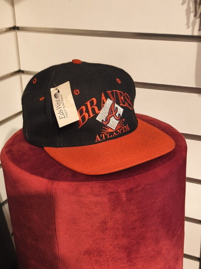 Cappello vintage da baseball Atlanta Braves anni 80 regolabile