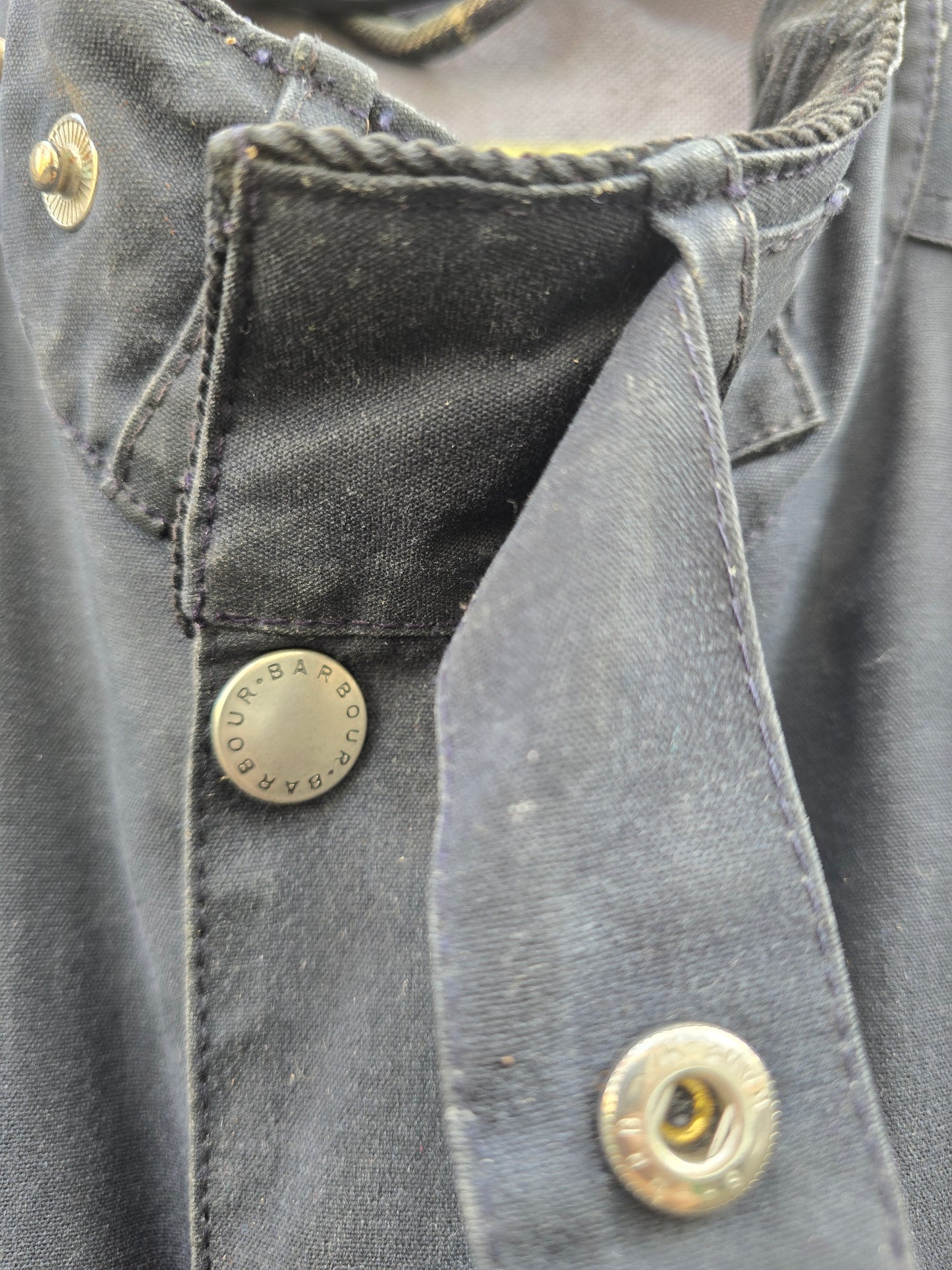 Barbour vintage blu Steve Mc Queen