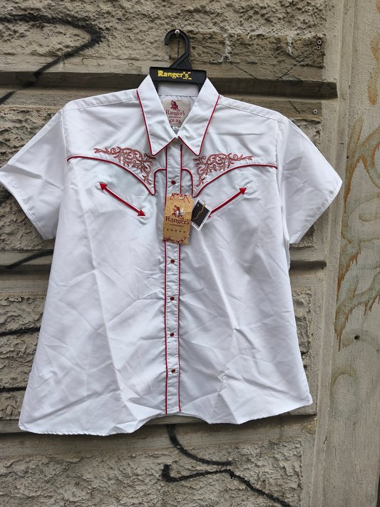 Camicia manica corta vintage cowboy Ranger's