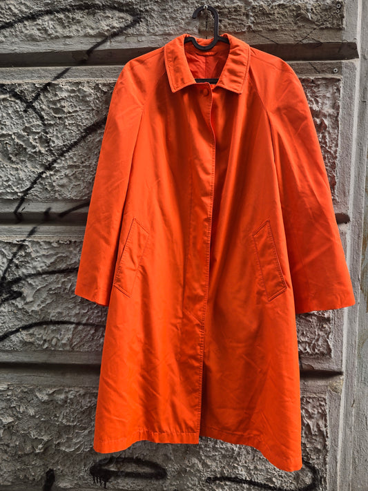 Trench vintage arancio