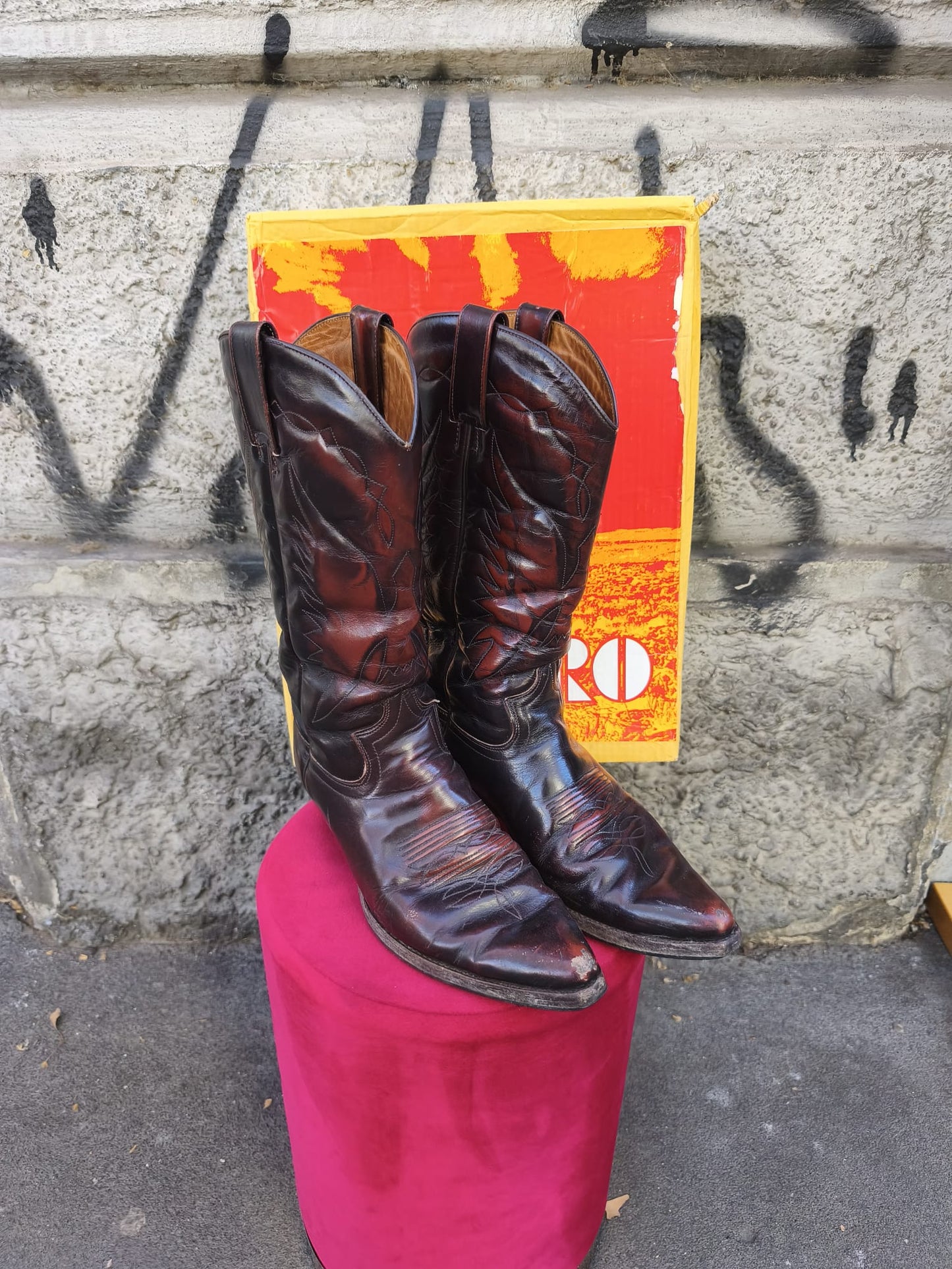 Stivale vintage texano El Charro