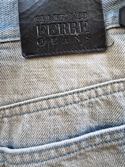 Gonna vintage in denim Gianfranco Ferré