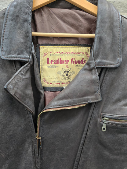 Giacca vintage in vera pelle Leather Good