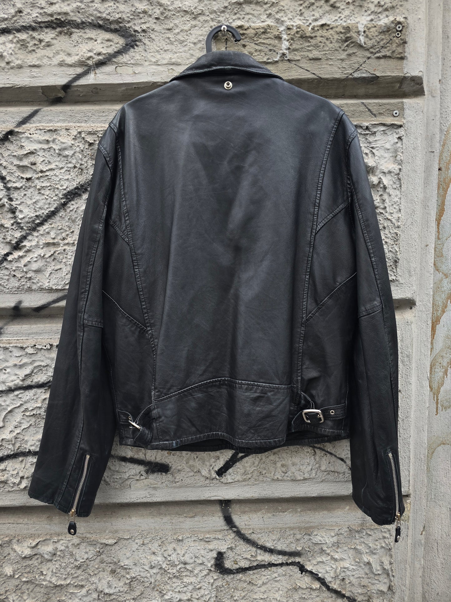 Chiodo vintage Schott in vera pelle