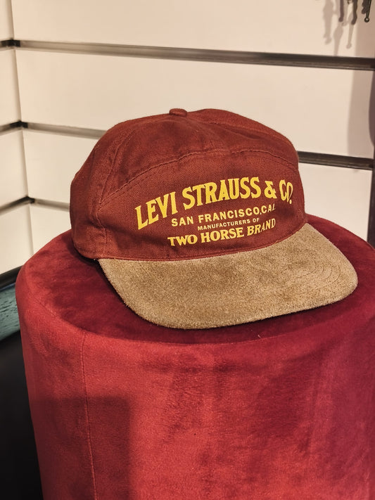 Cappello vintage baseball Levi Strauss anni 80