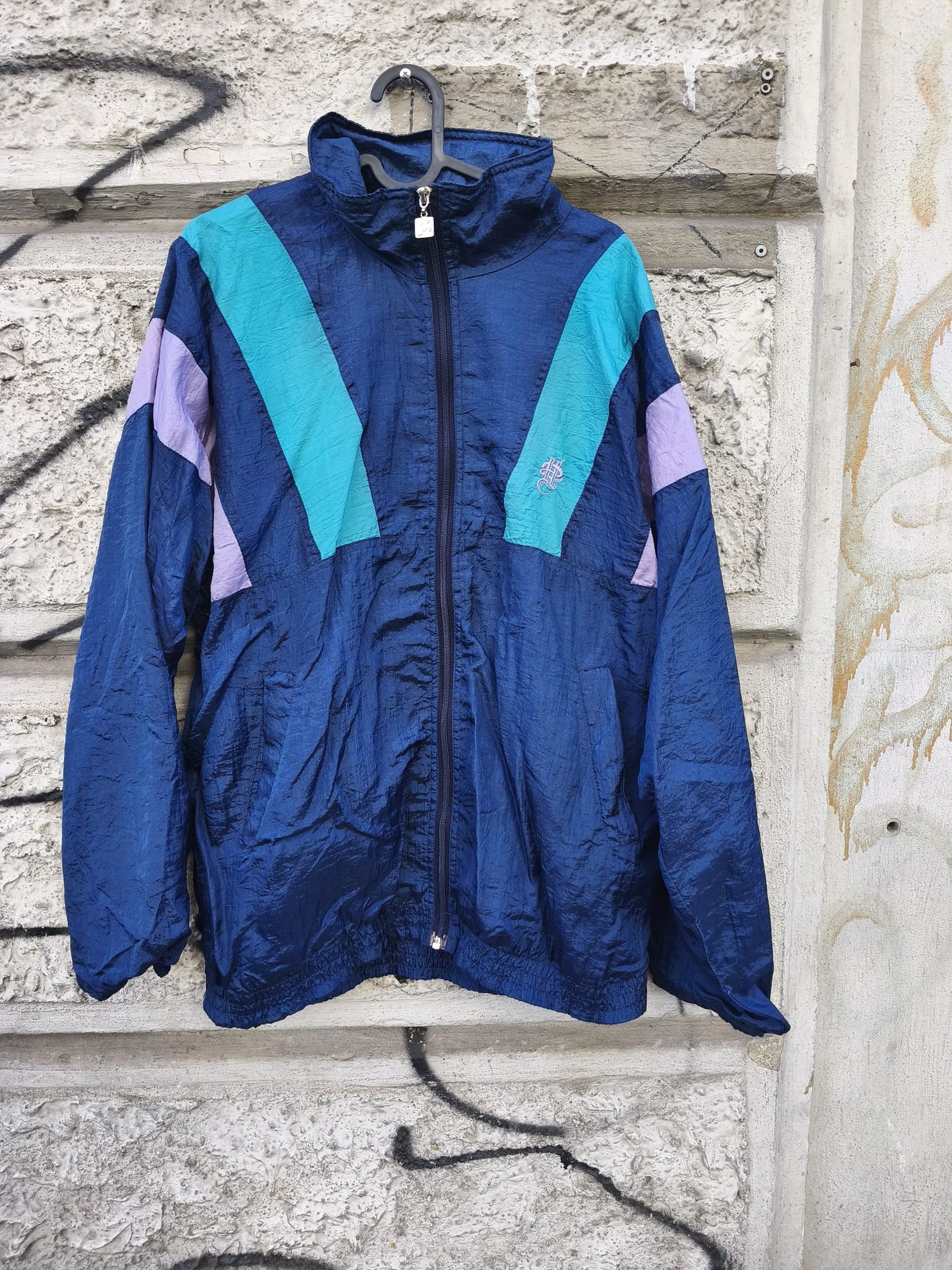Felpa acetata anni 80  manica pipistrello
