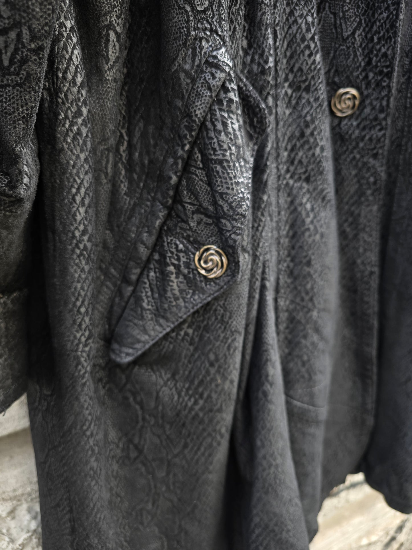 Giacca in pelle vintage made in Paris