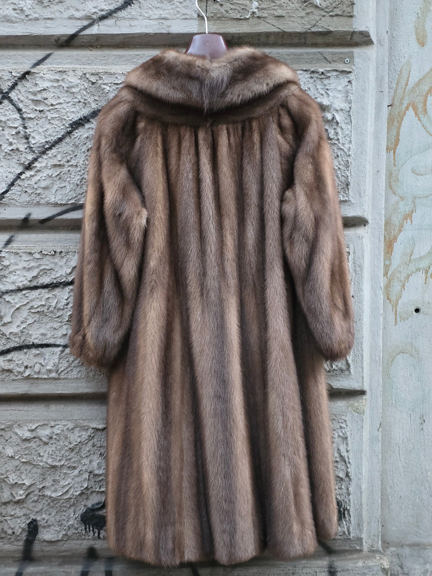 Pelliccia vintage donna in visone