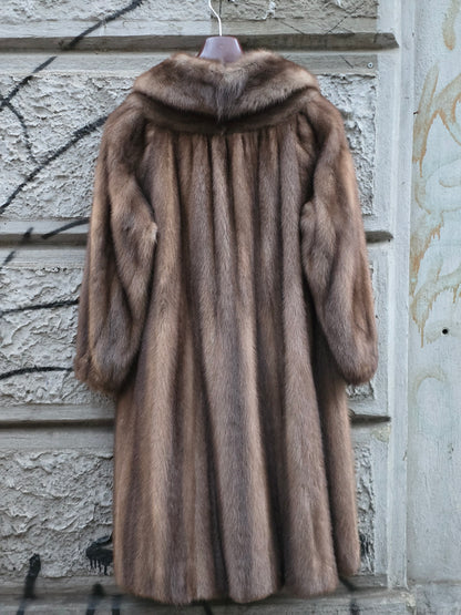 Pelliccia vintage donna in visone