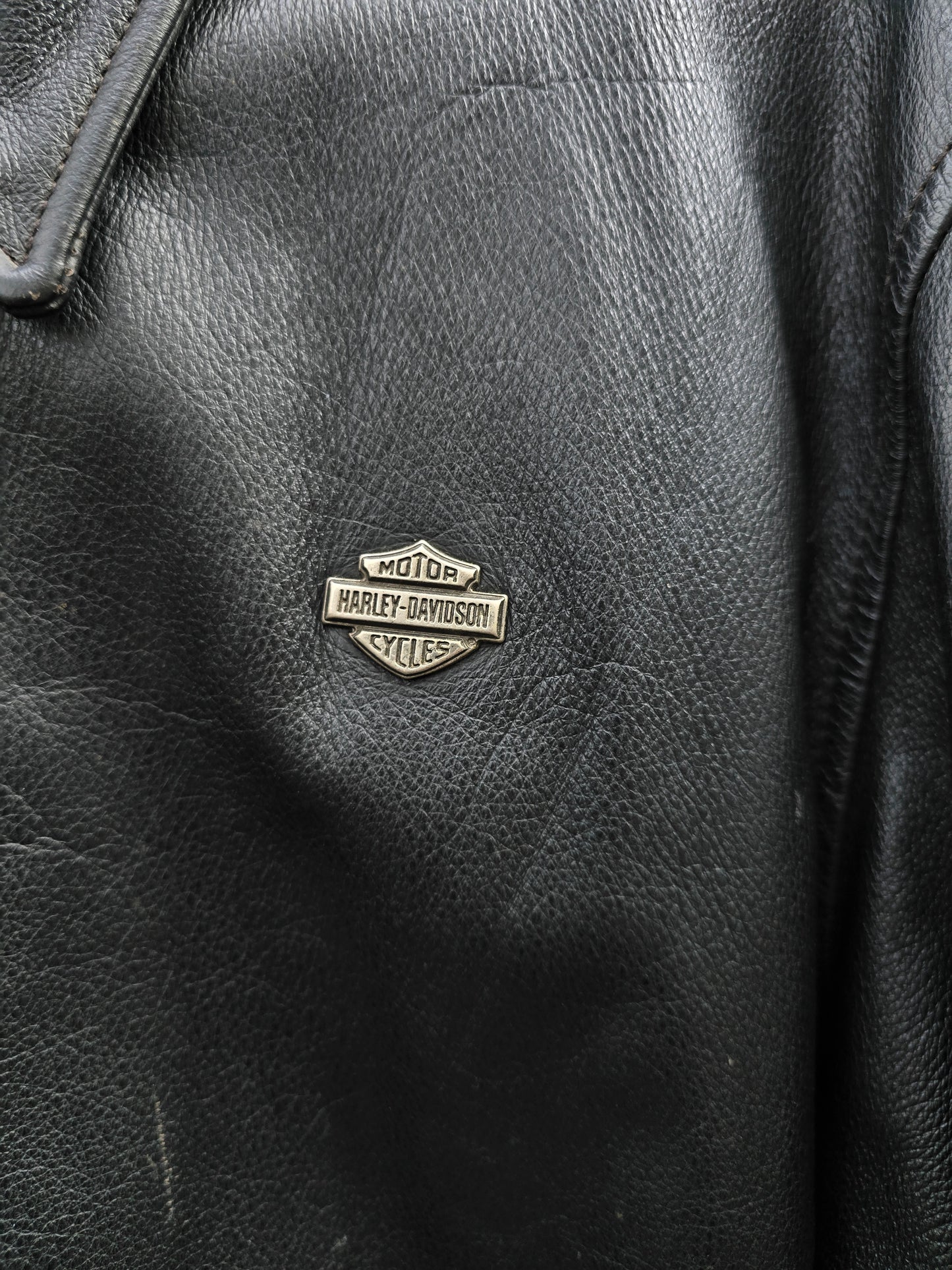 Giacca vintage Harley Davidson con ricamo