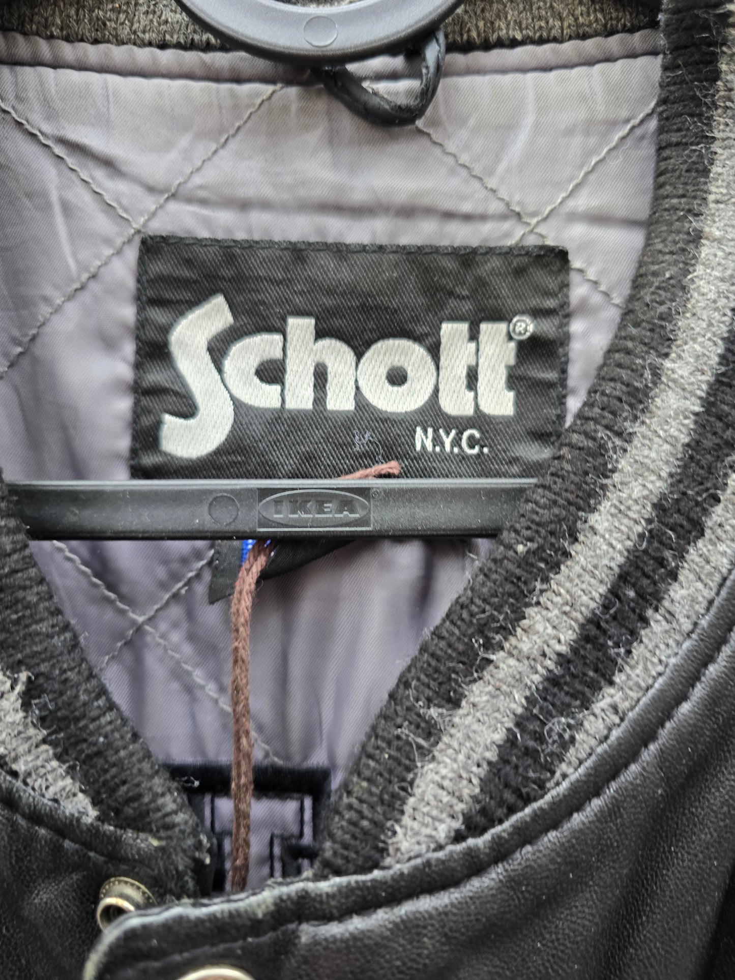 Giacca in pelle vintage Schott