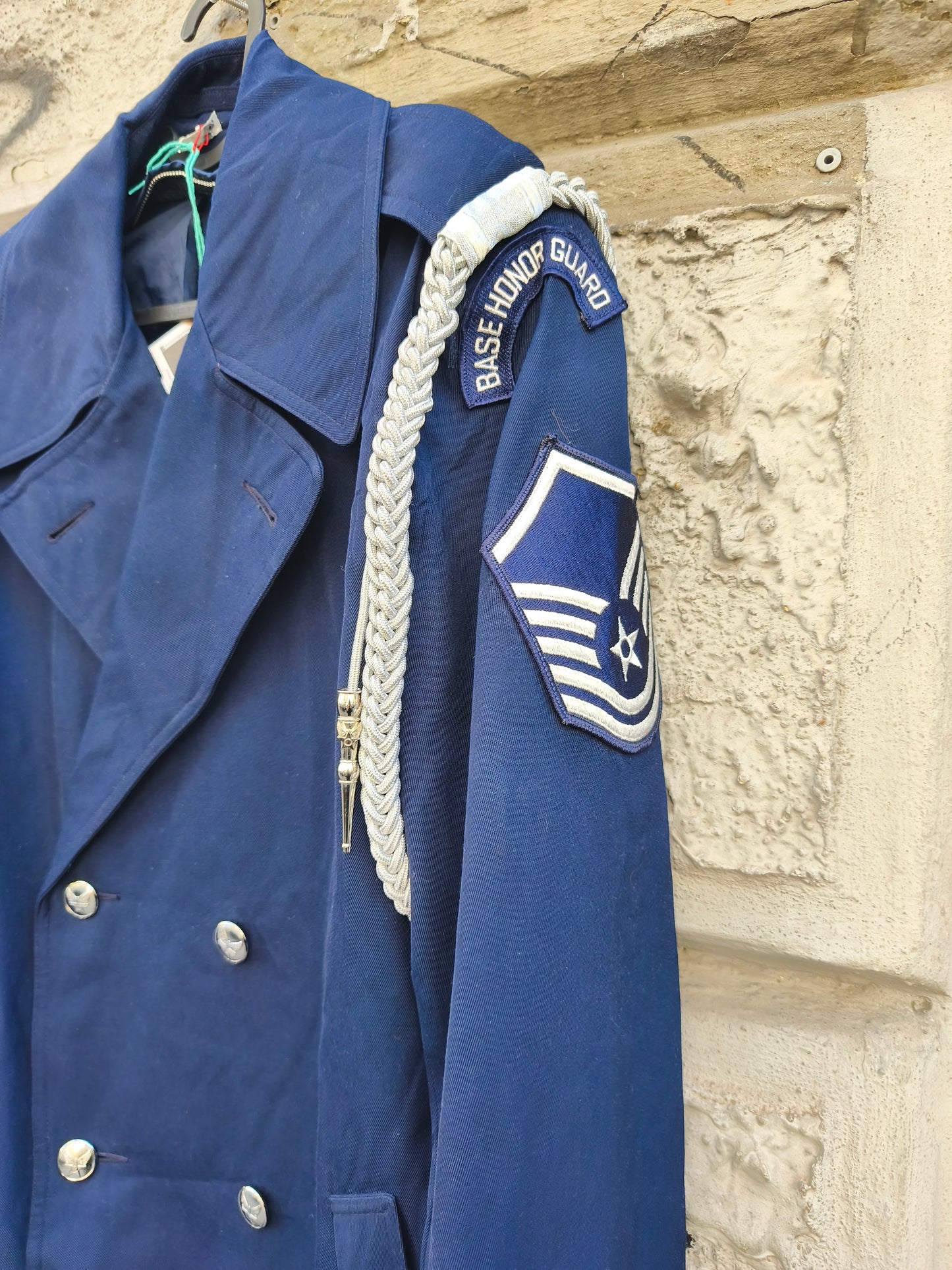 Cappotto doppiopetto blu anno 2009,  Guardia Onore United State Air Force